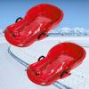 Children's Sledges, Winter Sledges, Sledges with Backrests, Sledges with Brake Pull Rope, Thickened Wear-Resistant Sledges view 1