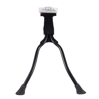 Luejnbogty Alloy Double-Leg Center Mount Bicycle Bike Kick Stand Black 26 inch Cycle