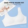 SALIA GIRL Training Bras for Girls 10-16 Sports Seamless Bra Design with Removable Padding Bras-Large (2Pack) view 4