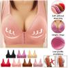Bras for Older Women Back Fat and Side Bra Fat Push Up Wirefree Bra Lift Full Support Full Coverage Back Fat Bras view 2