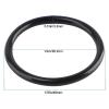 3pcs Boat Deck Fill Cap O-Ring Gaskets, 1.5 Inch Rubber Fuel Cap Seal Rings for Gas, Water, Diesel Ports (Compatible with 66061-3 / 0513DP8)  Boat Gas Cap Replacement Gaskets view 2