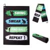 Golf Towel,Printed Golf Towels for Golf Bags with Clip,Golf Accessories Funny Golf Gifts for Men Golfers,Husband Boyfriend Dad,Birthday Gifts for Golf Fan-I Use This Towel to Wash My Balls (Golf#3) view 1