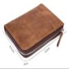 Business Card Case Leather Multifunction Bank Holder Credit Passport Organizer Wallet(Coffee) view 2