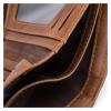 Business Card Case Leather Multifunction Bank Holder Credit Passport Organizer Wallet(Coffee) view 4