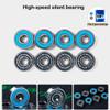 Skateboards Tricks Skate Board 2019cm Complete Skateboard 7 Layer Canadian Maple Double Kick Deck Concave Cruiser Skateboard for Kids Teens Adult Beginner Teens Gift with Tool Backpack (C) view 4