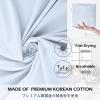 TRIWONDER Sleeping Bag Liner Cotton Lightweight Travel Sheet Portable Sleep Sack for Outdoor Camping Backpacking Travel (01 Deep Purple, M - 47x82.6) view 3