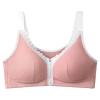 asntrgd Womens Bra Sagging Breasts Zip Front Push Up Wire Free Glamorette Bras Support MagicLift Bras Full Figure Minimizer view 3