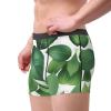 Herb Plant Leaf Premium Elastic Men'S Boxer Briefs,Comfortable And Breathable Men'S Underwear view 4
