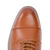 Cusolemore Men's Classic Dress Oxfords, Wingtip Prince Modern Formal Lace Up Shoes, Round Toe, TPR Outsole Brown 10 view 4
