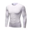 LEICHR Men's Athletic Compression Shirts Black Long Sleeve Cool Dry Workout Running Tops Baselayer Undershirts view 1