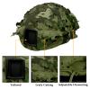 LOOGU Tactical Helmet Cover, Breathable Mesh Camo Camouflage Helmet Cover Great for Tactical Military Gear Combat Fast Helmet view 4