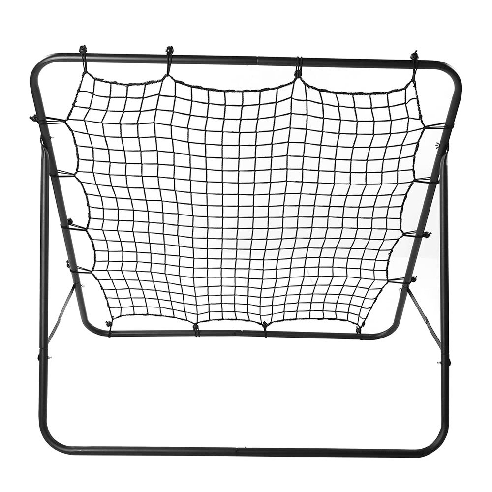 CDQL Steel Collapsible Football Rebound Target Net,Training Soccer Net,Adjustable Soccer Bounce Goal Mesh,Shooting Assist Training Equipment,Football Supplies