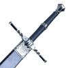 TeShoarud Steel White Wolf Sword Cosplay Prop Katana 47 Inch view 3