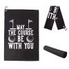Golf Towel,Printed Golf Towels for Golf Bags with Clip,Golf Accessories Funny Golf Gifts For Men Golfers,Husband Boyfriend Dad,Birthday Gifts For Golf Fan-I Use This Towel to Wash My Balls (Golf#2) view 1