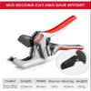 Hand Tools Pipe Cutter Pipe Scissors SK5 Material With Treatment Ratchet PVC/PU/PP/PE Hose Pipe Cutter Scissors Electric Line (Color : Add blade) view 2