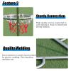 HAIXHX Floor-Standing Basketball Passing Trainer, Basketball Practice Aids for Schools Basketball Halls, Precision Sports Equipment, Stable & Removable Passing Circle Stand view 4