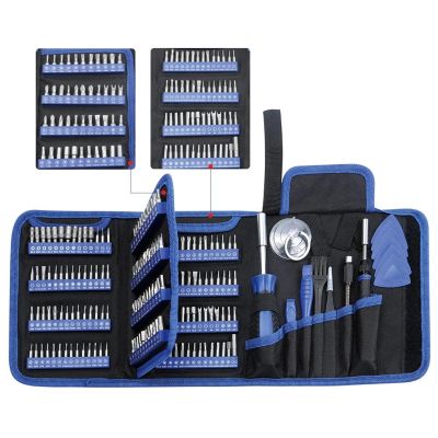 170 In 1 Multifunctional Screwdriver Set with Cloth Bag Household Screwdriver Set Electronics Furniture Home Appliance Repair