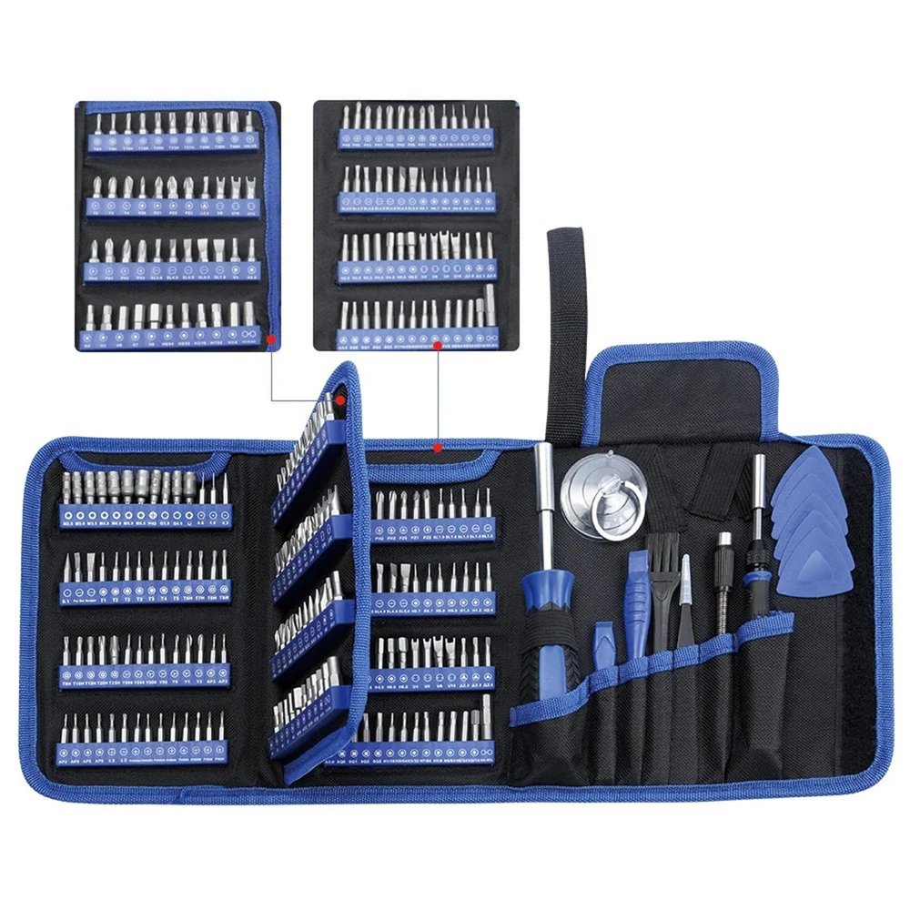170 In 1 Multifunctional Screwdriver Set with Cloth Bag Household Screwdriver Set Electronics Furniture Home Appliance Repair