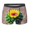 Blooming Cactus Premium Elastic Men'S Boxer Briefs,Comfortable And Breathable Men'S Underwear view 1