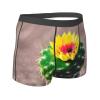 Blooming Cactus Premium Elastic Men'S Boxer Briefs,Comfortable And Breathable Men'S Underwear view 3