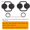 FMA Tactical Rubber Lens Cover for AN/PVS31 Dummy Night Vision Goggle Model Lens PVS31 NVG Lens Protective Cover Apron Soft Rubber Lens Caps Objective Optics Protection Covers (1 Pair) view 2