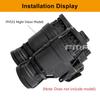FMA Tactical Rubber Lens Cover for AN/PVS31 Dummy Night Vision Goggle Model Lens PVS31 NVG Lens Protective Cover Apron Soft Rubber Lens Caps Objective Optics Protection Covers (1 Pair) view 3