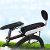 Gavigain Bike Rear Seat Armrest Footrest Set, Wide Child Bike Seat Back Safety Armrest Handrail Feet Pedals, Kids Child Safety Carrier Bicycle Baby Seat view 2