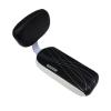 Gavigain Bike Rear Seat Armrest Footrest Set, Wide Child Bike Seat Back Safety Armrest Handrail Feet Pedals, Kids Child Safety Carrier Bicycle Baby Seat view 4