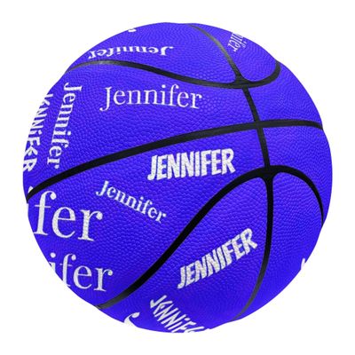 MuMiY Custom Basketball with Name, All Printed Name Personalized Sports Gift, Size 7 (29.5") / Size 5 (27.5"), Birthday Present, Team Gifts