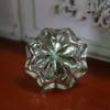 Southst 4PCS Ornate Vintage Dresser Glass Drawer Knobs Pulls Cabinet Handles Vintage Furniture Knobs Inner Electroplated view 1