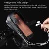 XHTLLO Bike Frame Bag, Waterproof Bike Phone Front Frame Bag, Large Space Design Bike Phone Holder with Sensitive, for Cycling, Bike Accessories view 3