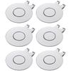 GreenHaven Golf Hat Clips Magnetic Golf Ball Marker Holders for Golf Hats Caps Pants Gloves Bags Visors Belts Nickel-Plated Alloy Clips for Metal Golf Ball Markers (Ball Marker Not Included), 6 Pack view 1