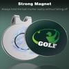 GreenHaven Golf Hat Clips Magnetic Golf Ball Marker Holders for Golf Hats Caps Pants Gloves Bags Visors Belts Nickel-Plated Alloy Clips for Metal Golf Ball Markers (Ball Marker Not Included), 6 Pack view 2