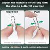 GreenHaven Golf Hat Clips Magnetic Golf Ball Marker Holders for Golf Hats Caps Pants Gloves Bags Visors Belts Nickel-Plated Alloy Clips for Metal Golf Ball Markers (Ball Marker Not Included), 6 Pack view 4