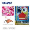 upandfast Little Girls Swimsuits Two Pieces Swimwears Rash Guard Set Long Sleeve UPF 50+ Bathing Suit (Pink Flower, 3 Years) view 3