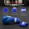 Boxing Lace Covers Secure Fit Stability and Style Enhance Glove Performance Reduce Movement for Training and Competition Gloves Not Included, Blue view 3