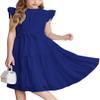 Arshiner Royal Blue Dress for Girls Summer Formal Graduation Preppy Elegant Dresses Size 10-12 view 1