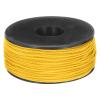 MECCANIXITY 1.18mm x 164 Feet Paracord Micro Cord Rope 100 LB Polyester Braided Cord Spool for Camping Outdoor Jewelry Bracelet, Dark Yellow view 1
