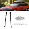 XHTLLO Kayak Storage Rack, Aluminum Alloy Retractable Length Wall Mount Kayak Hooks, 90 Degrees Freely Rotation EVA Guardive Foam Canoe Hangers, for Snowboards view 2