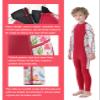 Kids Wetsuit for Girls Boys Toddler Youth 3mm Neoprene Child Full Wet Suits Warm in Cold Water Thermal Back Zip for Swimming Diving Skiing Surfing view 2