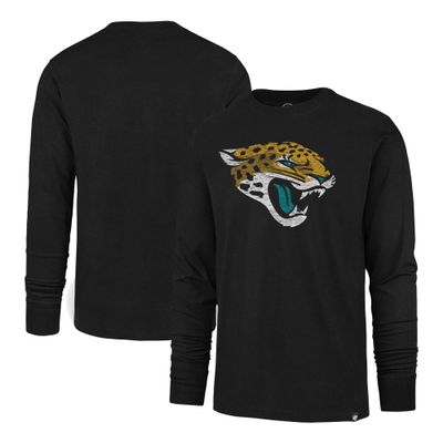 47 Men's Black Jacksonville Jaguars Premier Franklin Long Sleeve T-Shirt