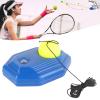 Gavigain Tennis Trainer,Self Training Rebound Baseboard Tennis Ball Back Base Trainer Set with Rubber Elastic Rope for Single Person Practice view 3