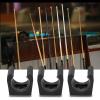 CDQL 6pcs Pool Cue Holder,Portable Plastic Billiards Pool Single Holder,Mini Rod Organizer Carrier Accessory,Single Holder Wall Mount Organizer view 4