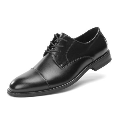 Cusolemore Men Classic Dress Oxfords Wingtip Prince Modern Formal Lace Up Shoes Black 9.5