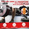AHTAPFON T-Bar Row Landmine Attachment for Rack Mounted,Heavy Duty Row Platform for 2 Barbell,Landmine Base-360Rotation for 2x2"2x3"3x3" Rack view 4