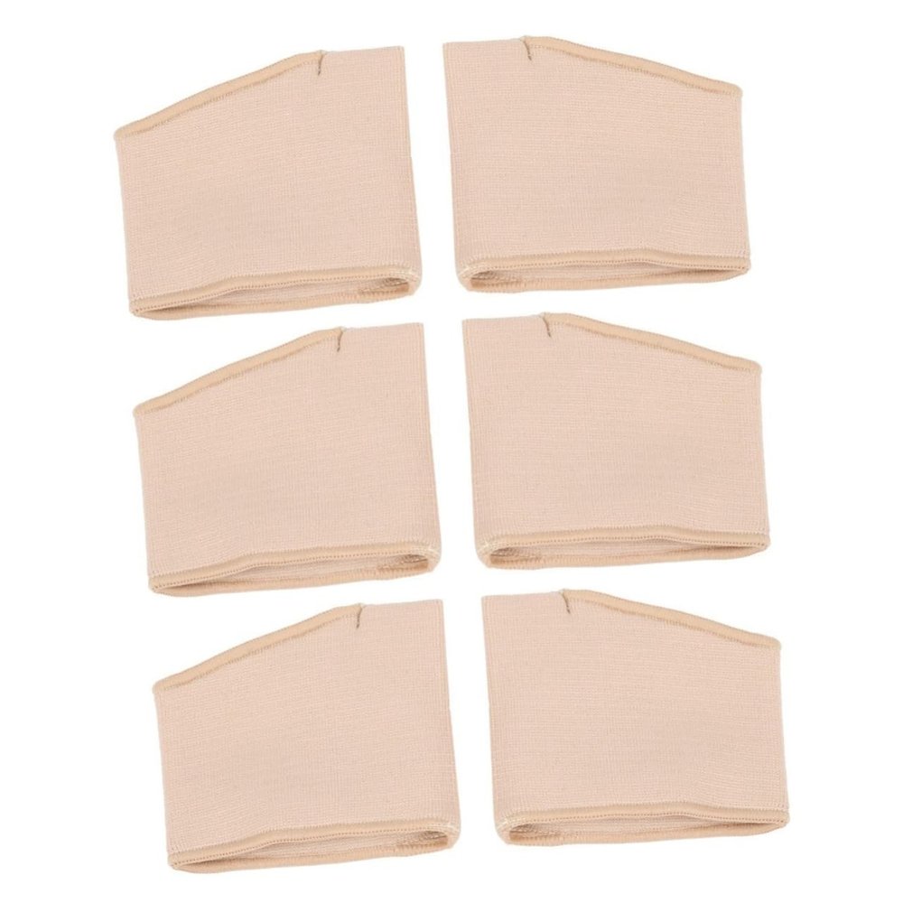 Healvian 3pcs Griy Socks Women High Heel Inserts Absorbent Toe Fabric Metatarsal Sleeve for s