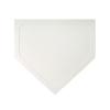 clinmday Baseball Home Plate,Wear Resistant Home Plate Field Base for Softball Kickball Practice Pitching Hitting Red B view 1