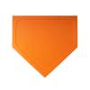 clinmday Baseball Home Plate,Wear Resistant Home Plate Field Base for Softball Kickball Practice Pitching Hitting Red B view 3