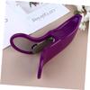 Happyyami 1pc Gluten Bladder Controller and Thigh Muscle Buttocks Inner Thigh Exerciser Buttocks Exerciser Orthotics Hip Clip Booty Miss Purple Fat Burning Beauty Device view 4