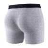 Men's Boxer Briefs Soft Breathable Moisture Wicking Cotton Underwear With Elastic Waistband 3/4 Pack view 3